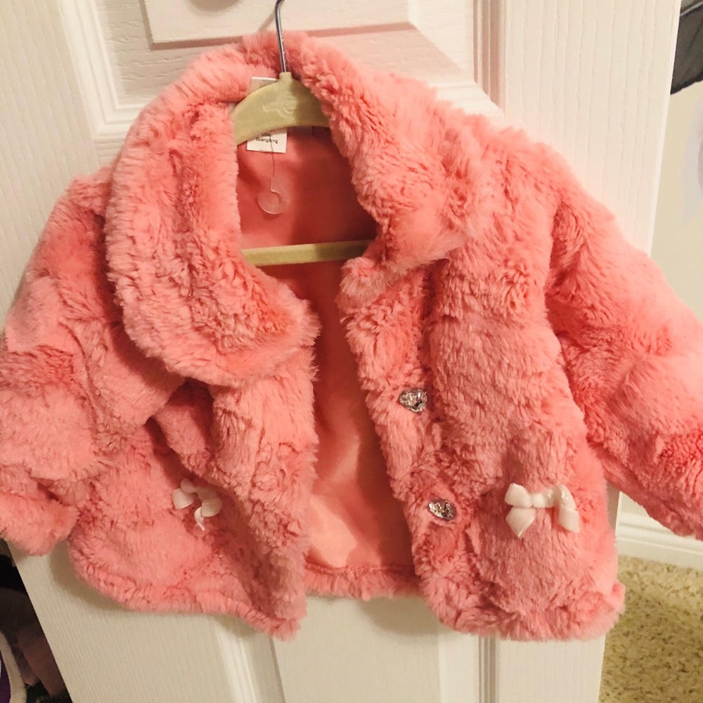 Baby girl winter jacket.